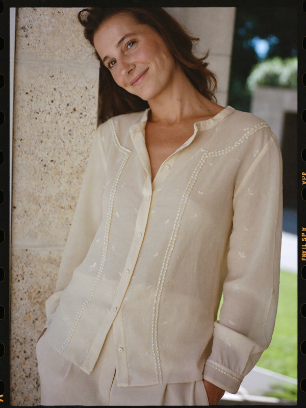 Embroidered