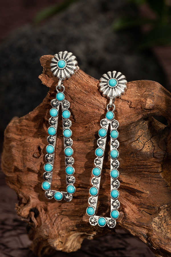 Women's Boho Turquoise Earrings