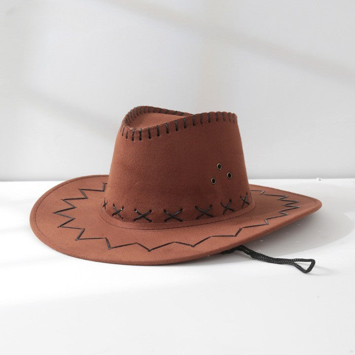 Modern Western cowboy outdoor sun visor knight hat