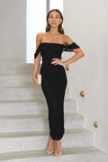 Kylie Maxi-Length Dress - Black
