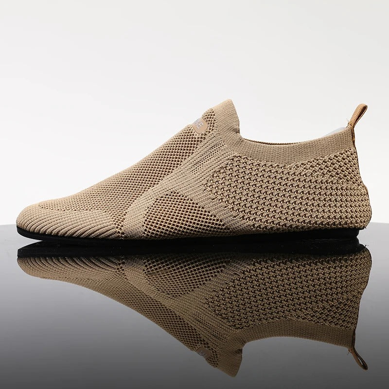 Mesh Knit Slides with Breathable Upper
