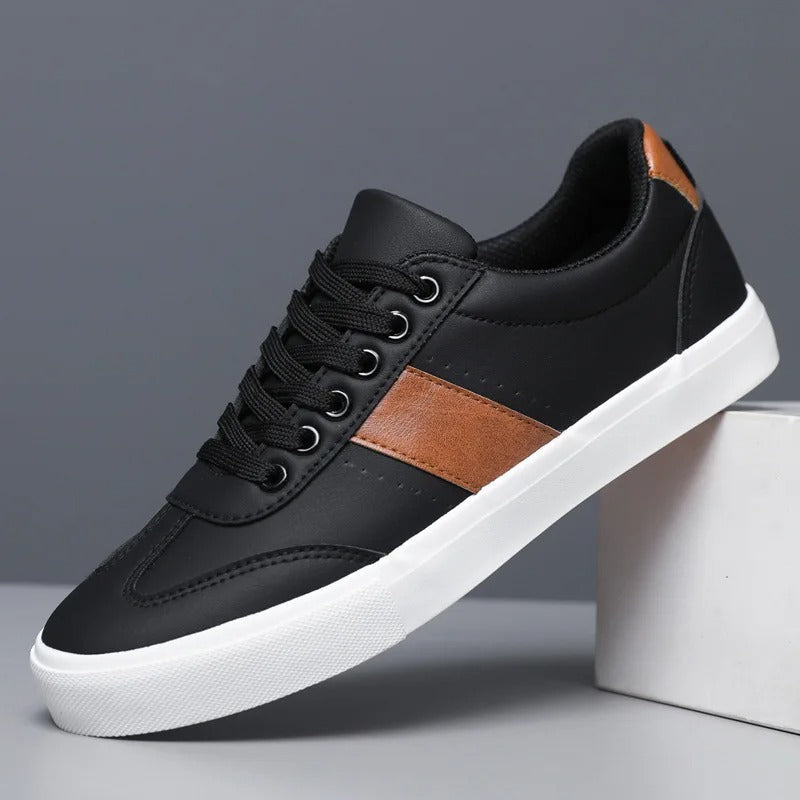 Suede Sneakers with Rubber Sole