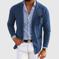 Polyester Blazer with Slim Fit