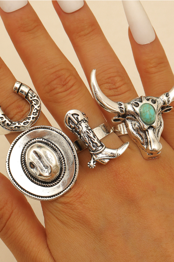 Statement Women's Western Combination Ring