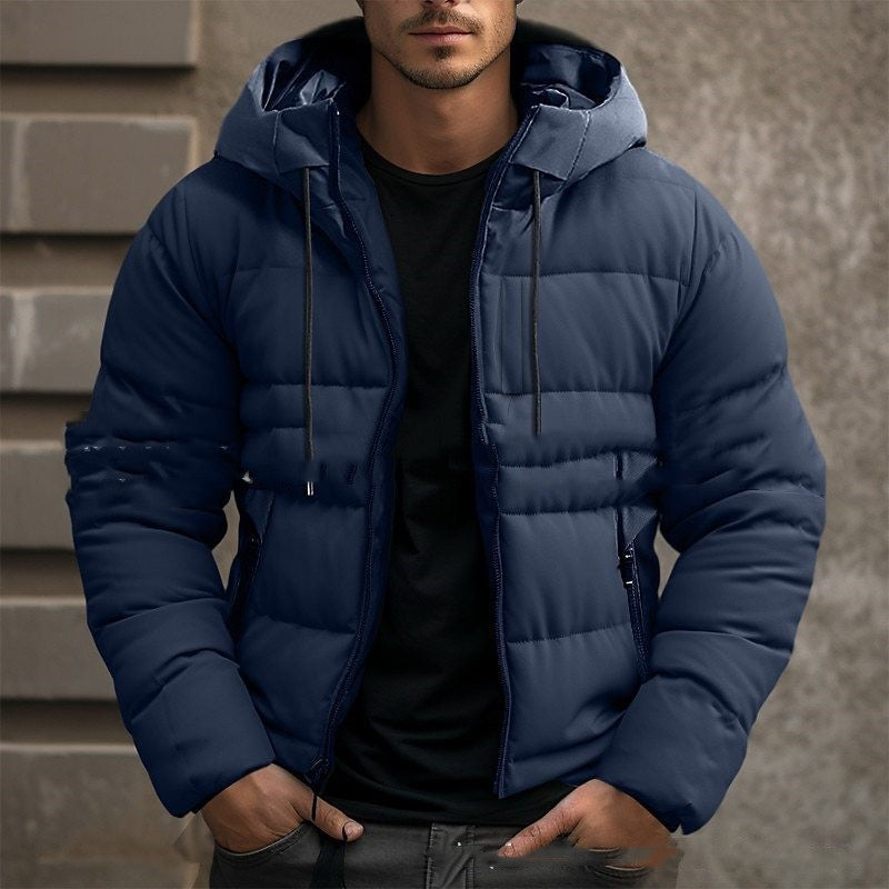 Corduroy Jacket with Hood