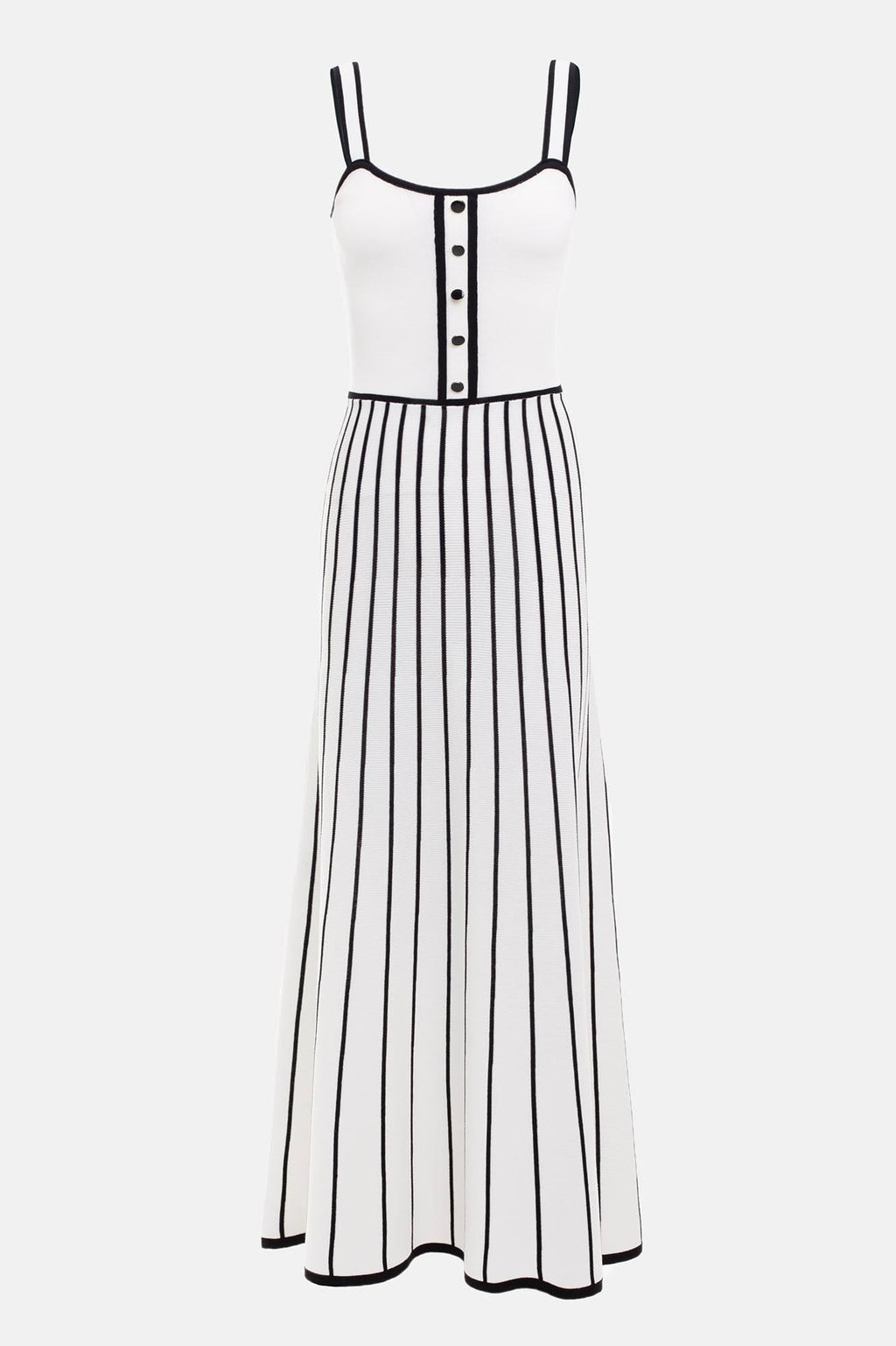 Pag Knit Cami Midi-Length Dress