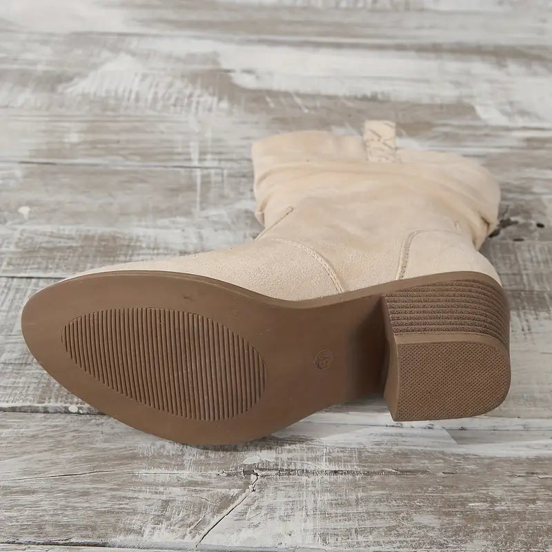 Retro Western Cowboy Tassel Ankle Boots