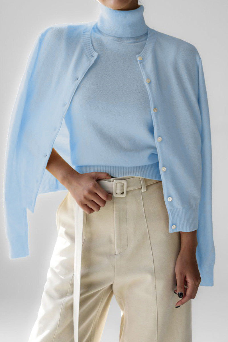 Effortless Vest-Knit Cardigan