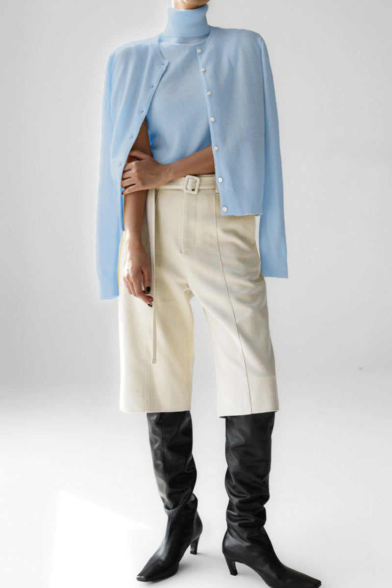 Effortless Vest-Knit Cardigan