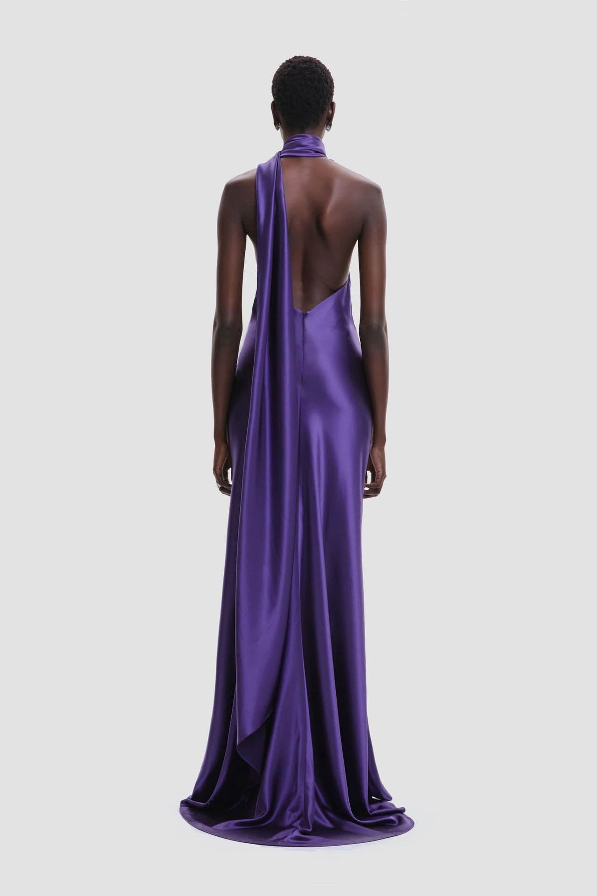 Modern Moonlit Lilac Gown