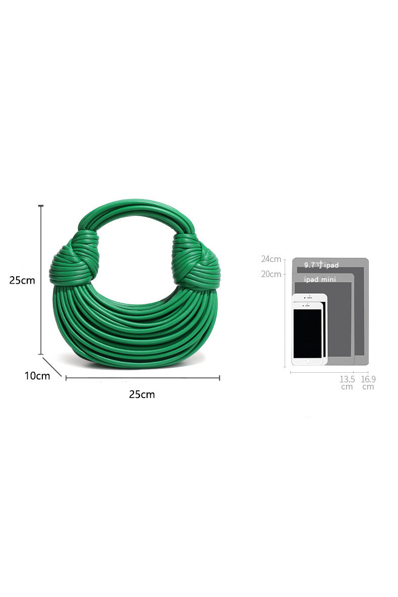 Modern Noodle Shape Handbag