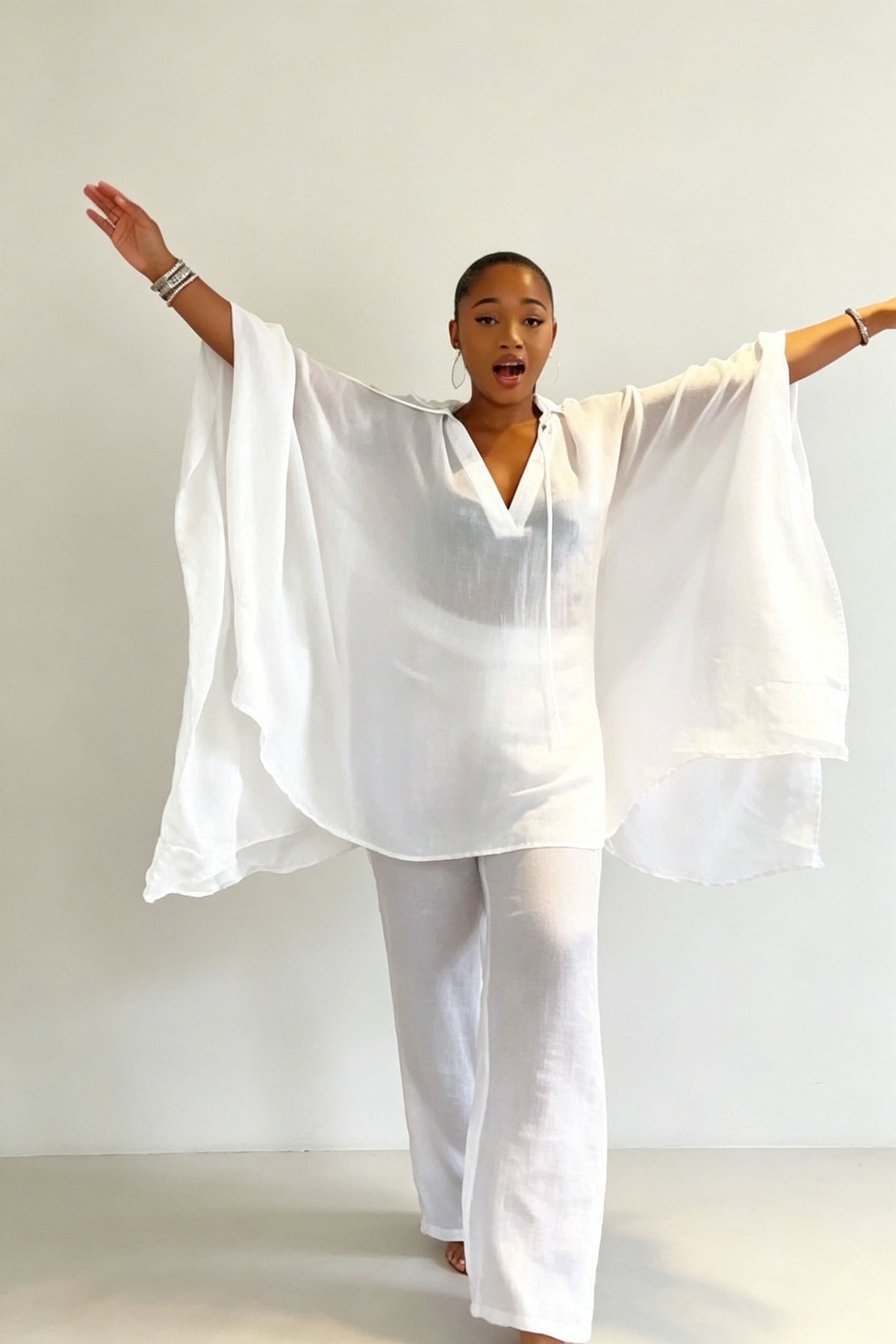 Oversized Tunic & Trousers Set