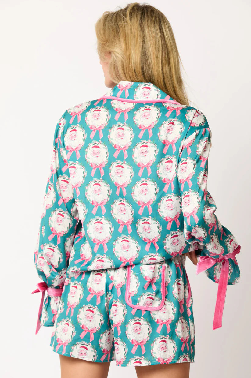 Coordinated Christmas Character Sprint Pajama Short Set