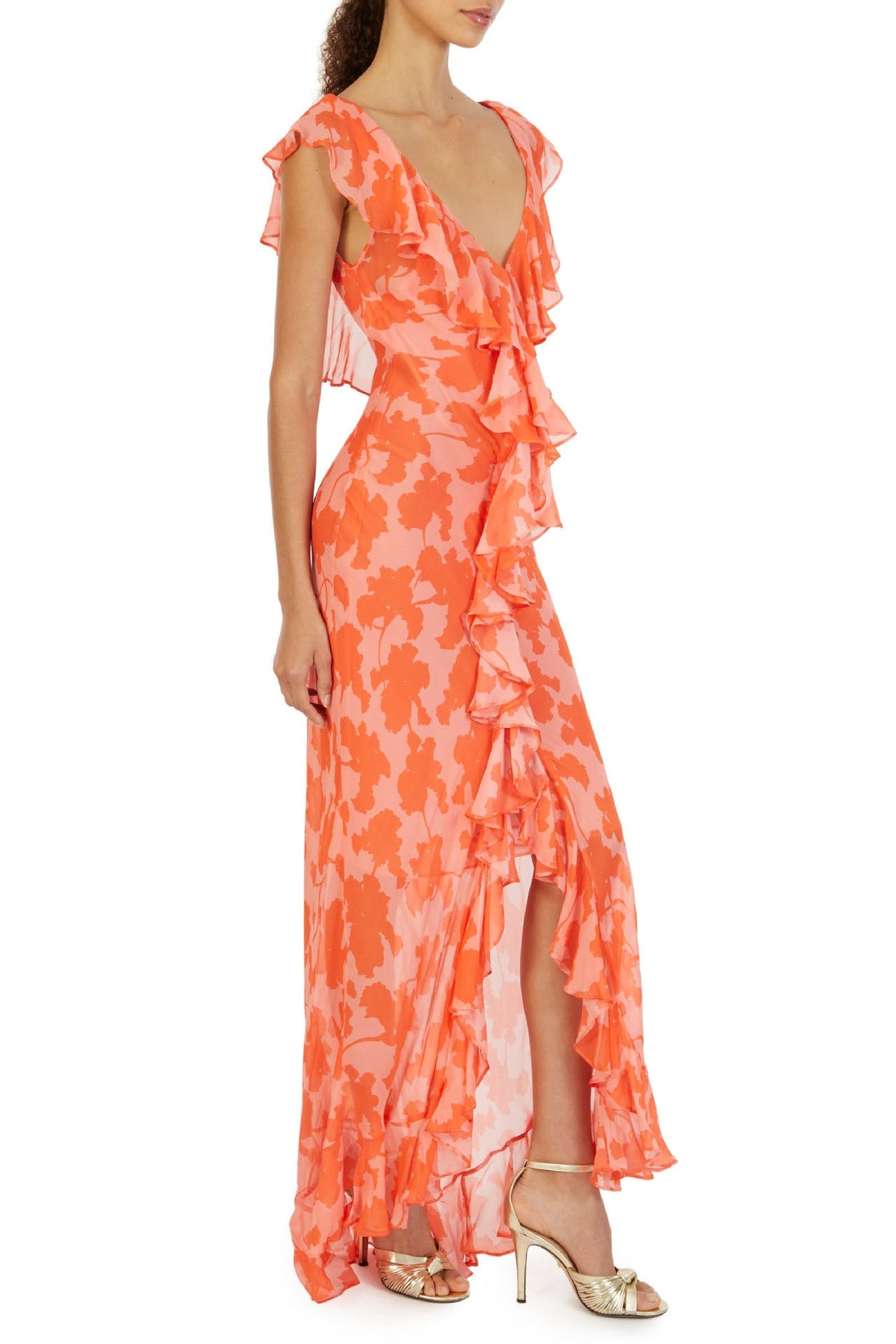 Fitted Slit Height - enhancing Dress