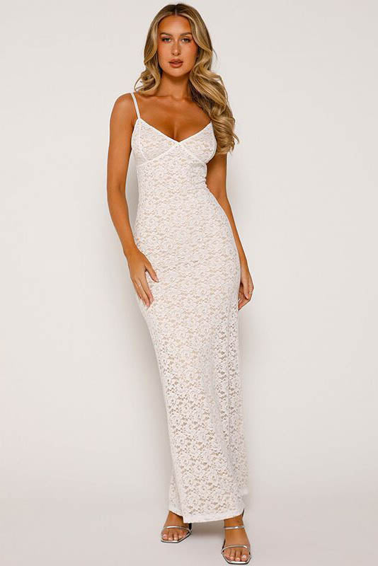 Whispered Midi-Length Dress