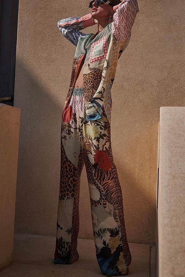 Leopard Print Relaxed Set