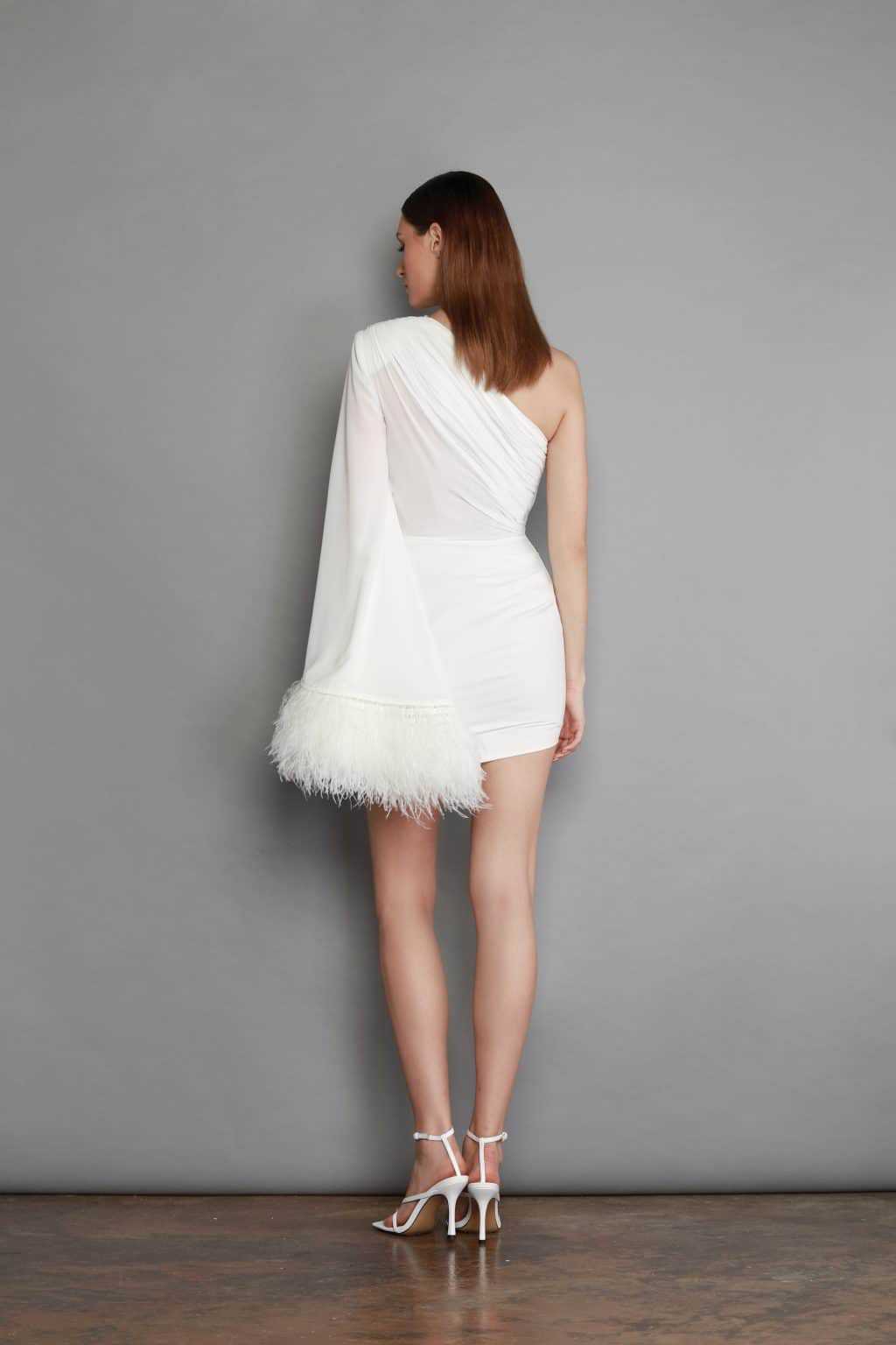 Autumn Sexy Ruched Fitted Dress
