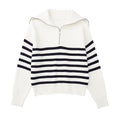 Holly Quarter Zip Knit Sweater