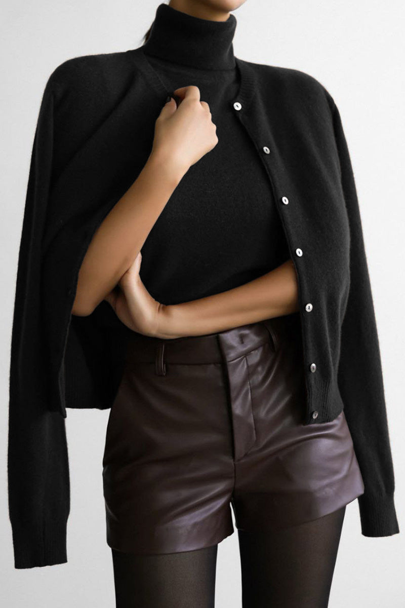 Effortless Vest-Knit Cardigan