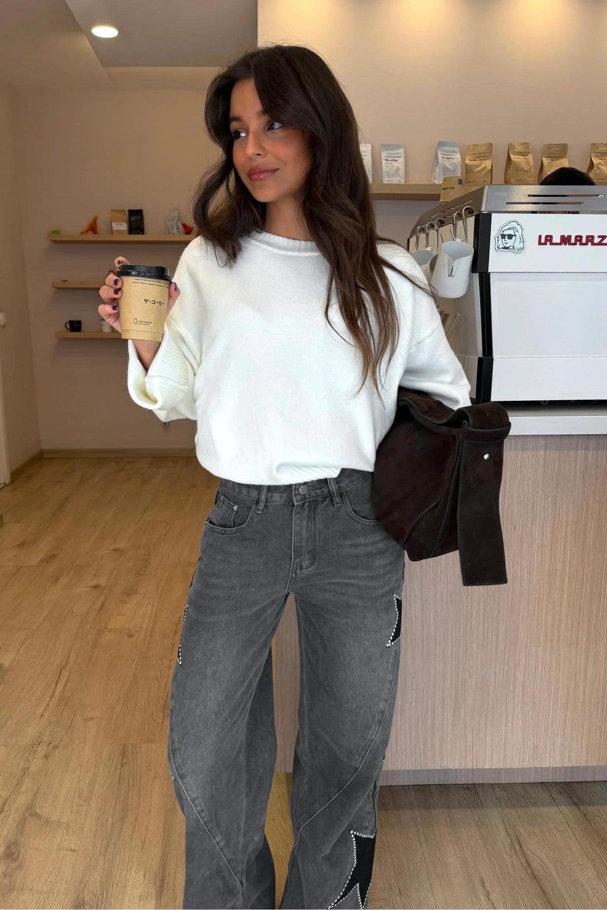 Relaxed Star Straight Jeans