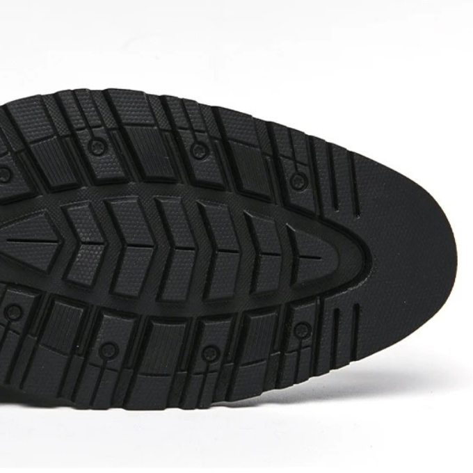 Loafers with Pebbled Texture
