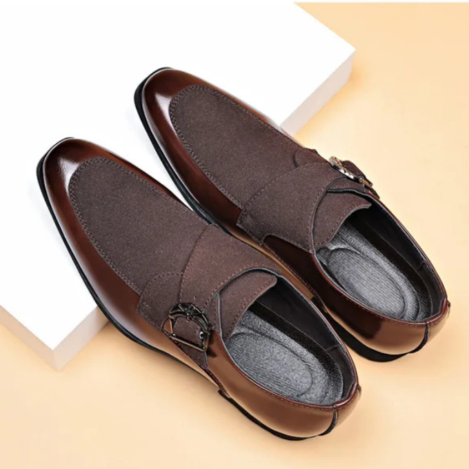 Soft Polished Leather Loafers