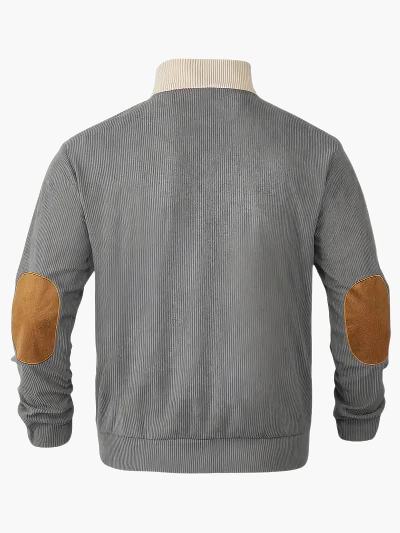 Knit Sweater with Button Front