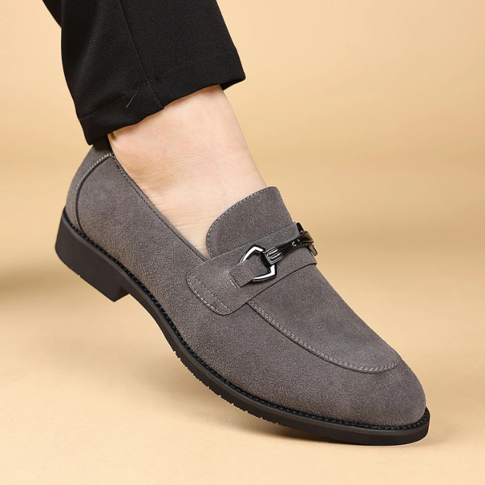 Refined Suede Loafers