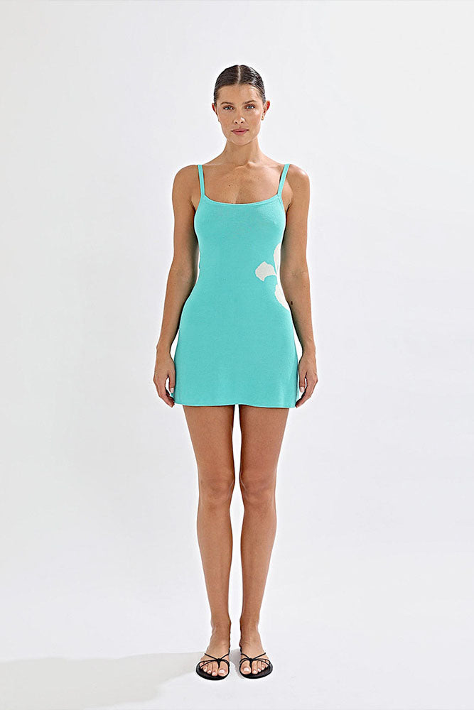 Summer Hot Girl Fitted Mini-Length Dress
