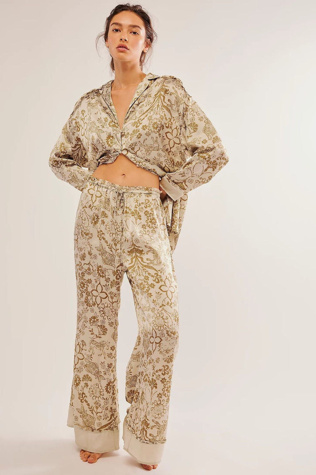 Coordinated Misty Combo Pajama Set