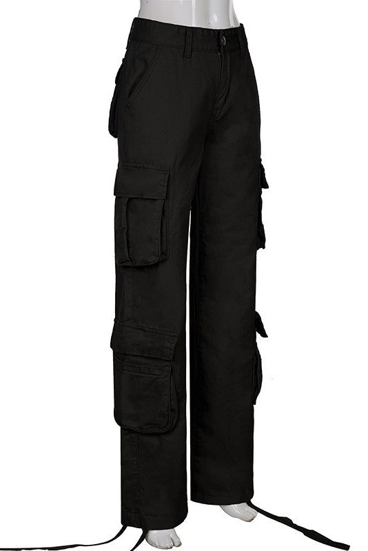 Street Style Denim Trousers