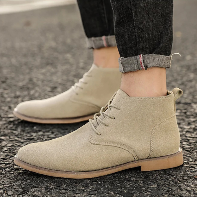 Suede Chukka Boots with All-Day Comfort