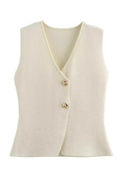 Cream Vest