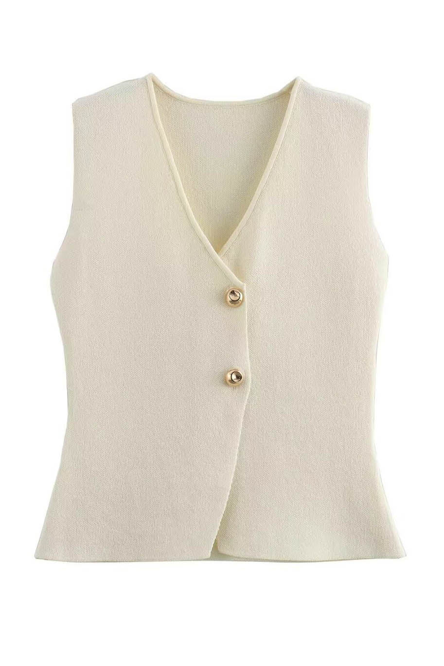Coordinated Summer Urban V-Neck Skirt Set