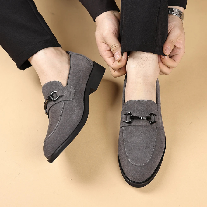 Refined Suede Loafers