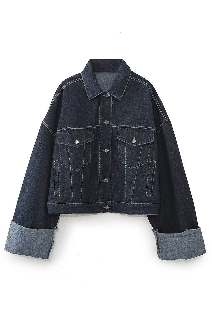 Coordinated 90s Retro Denim Set