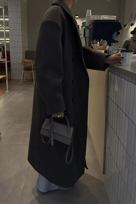 Modern Winter Urban Commuting Loose Coat