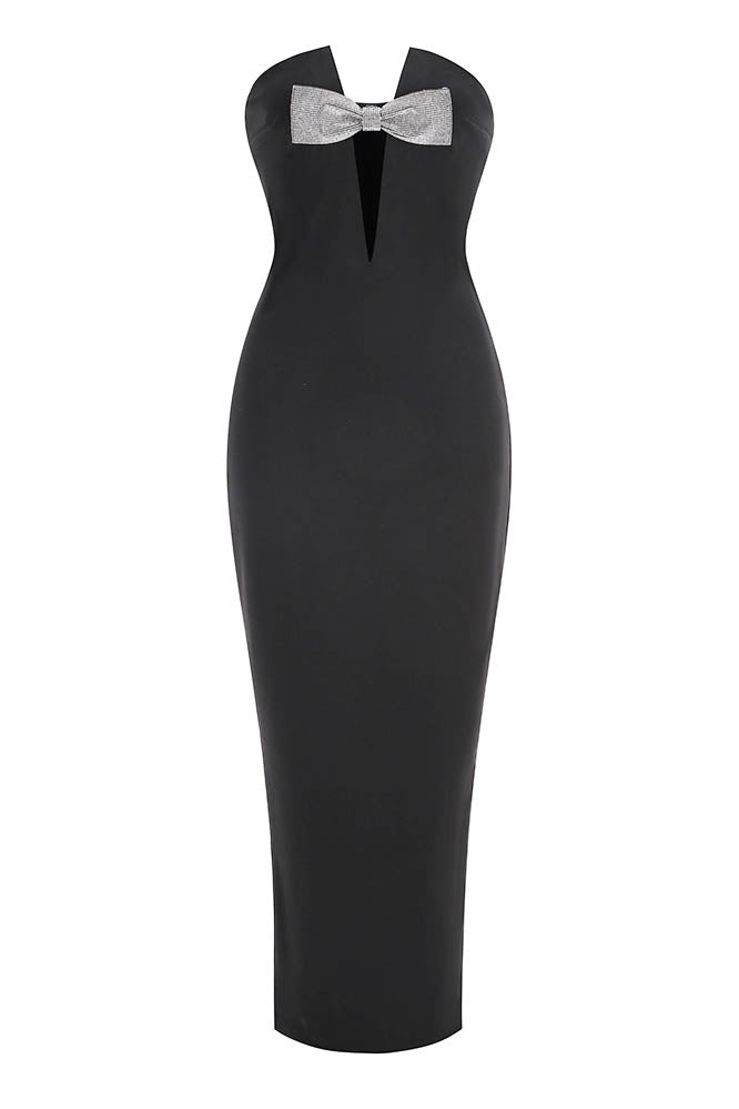 Noir Grace Maxi-Length Dress