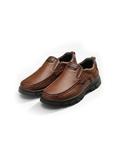 Full-Grain Leather Loafers with Trail-Ready Outsole