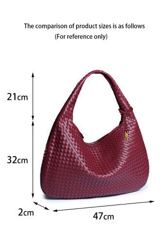 Modern Retro Crescent Bag