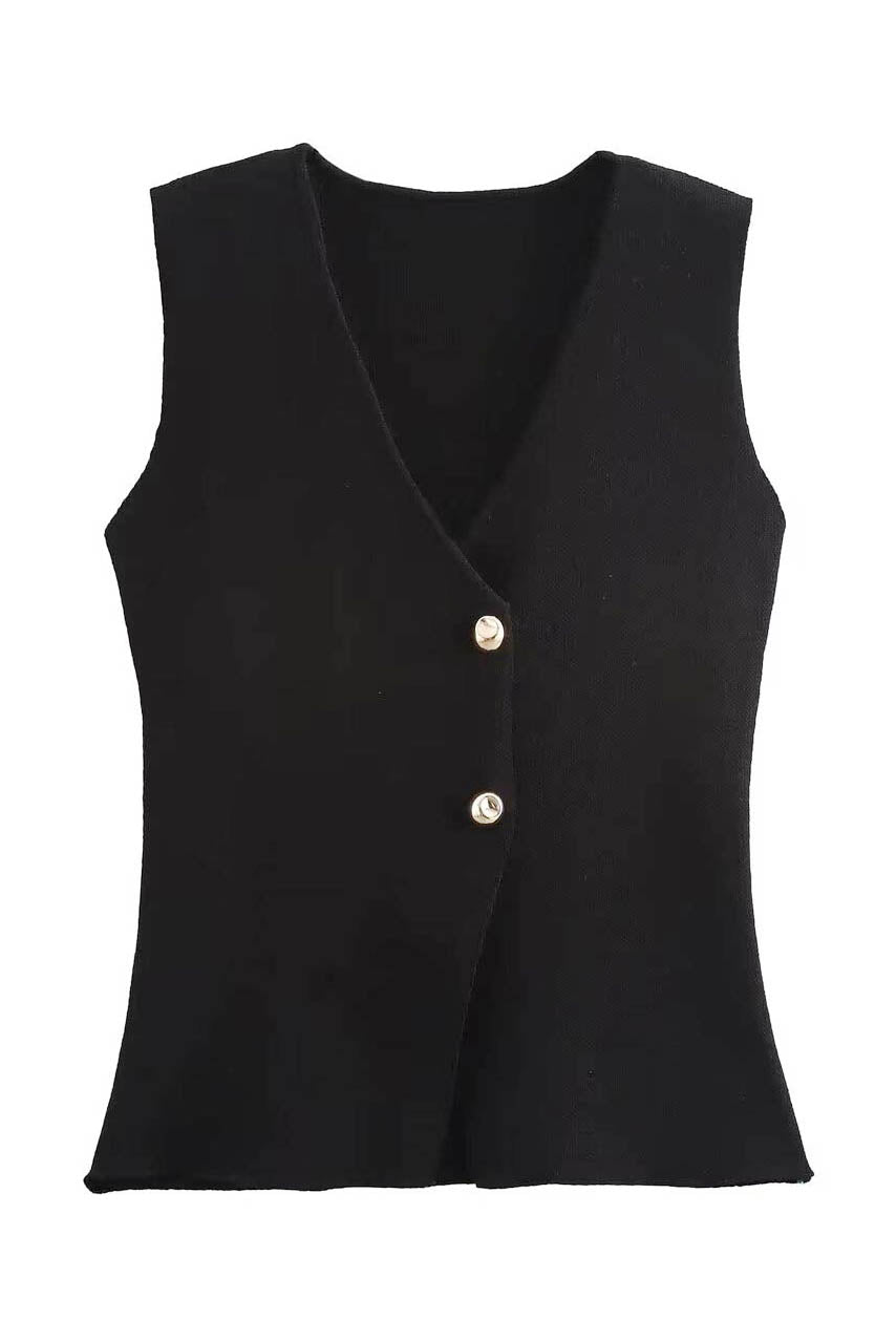 Coordinated Summer Urban V-Neck Skirt Set
