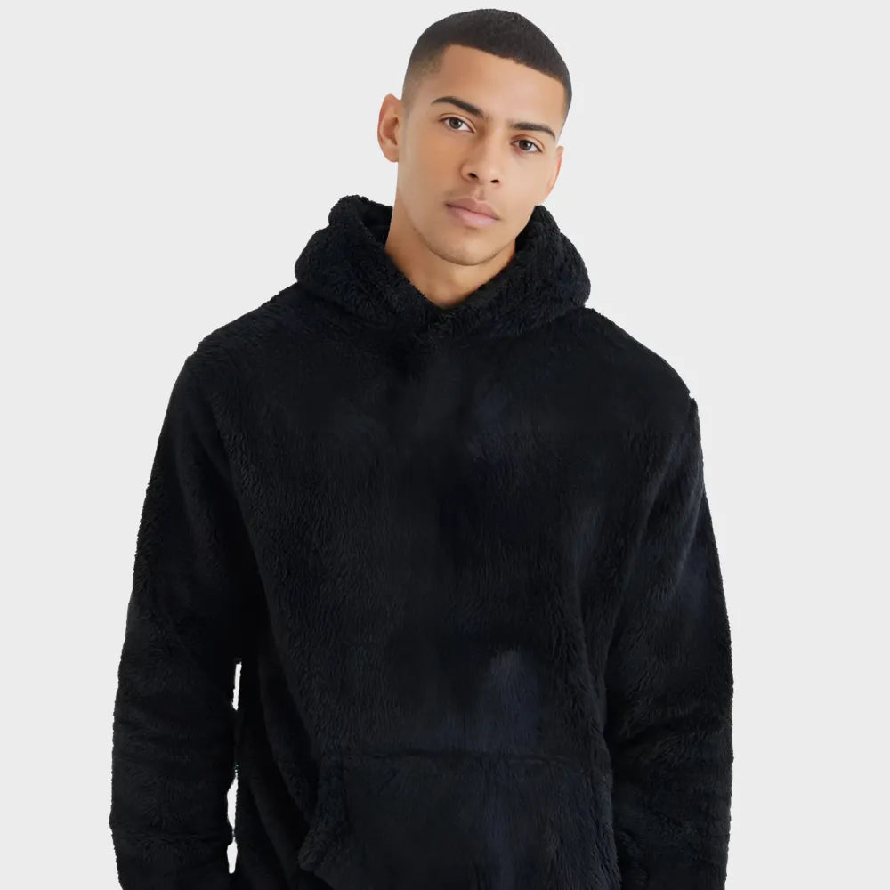 Warm Denim Hoodie
