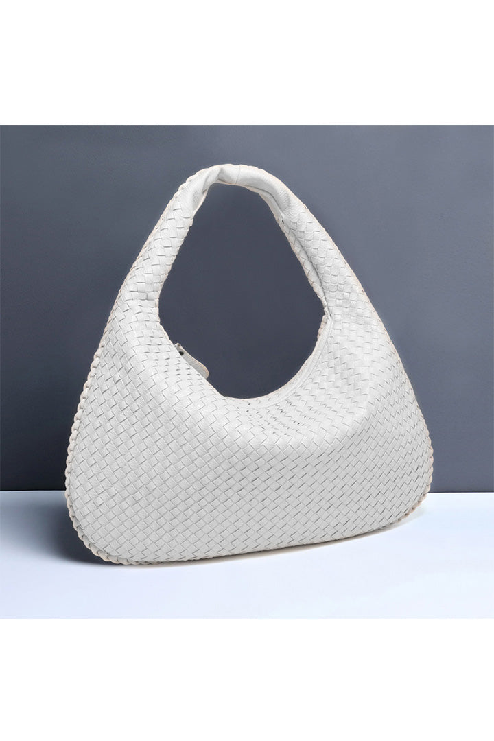 Modern Retro Crescent Bag