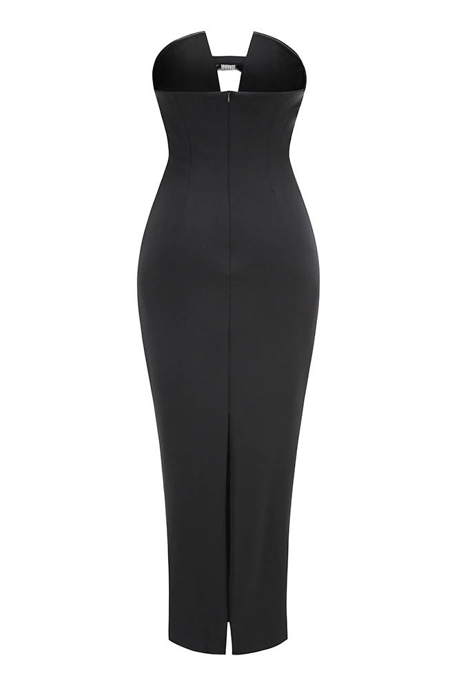 Noir Grace Maxi-Length Dress