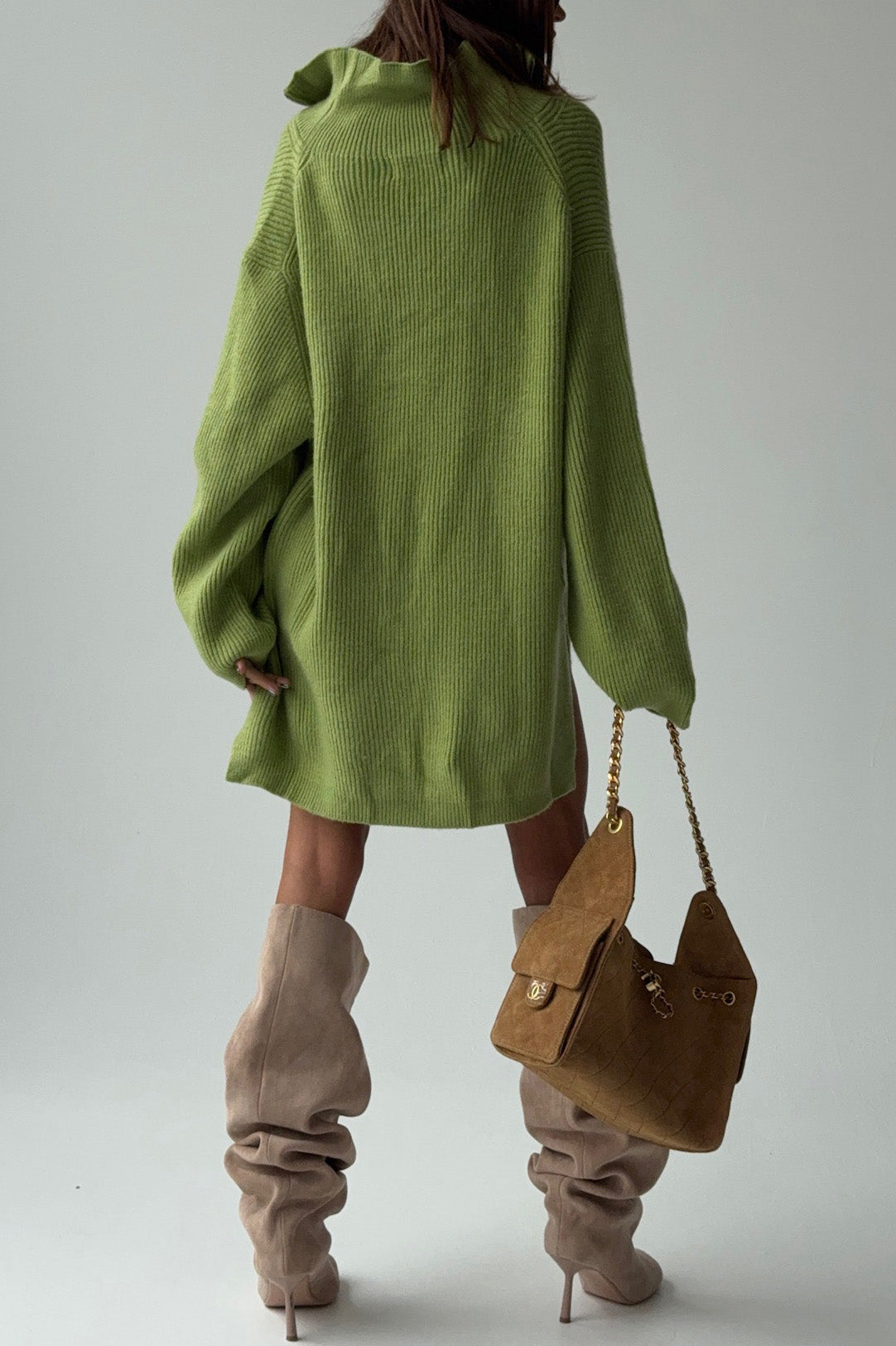 Fresh Spring Flower Knit Sweaters