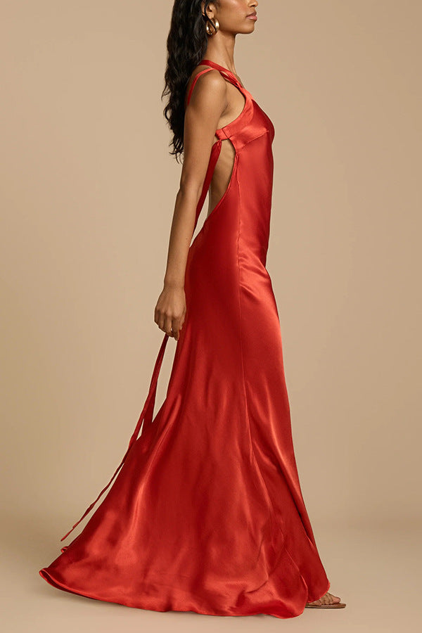 Silhouette Grace - Fitted One-Shoulder Dress