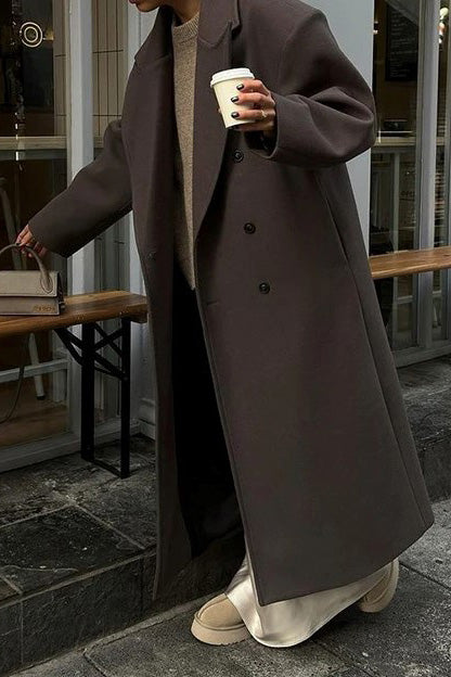 Modern Winter Urban Commuting Loose Coat