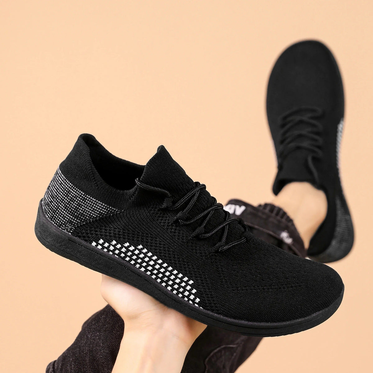 Knit Sneakers with Lightweight Construction