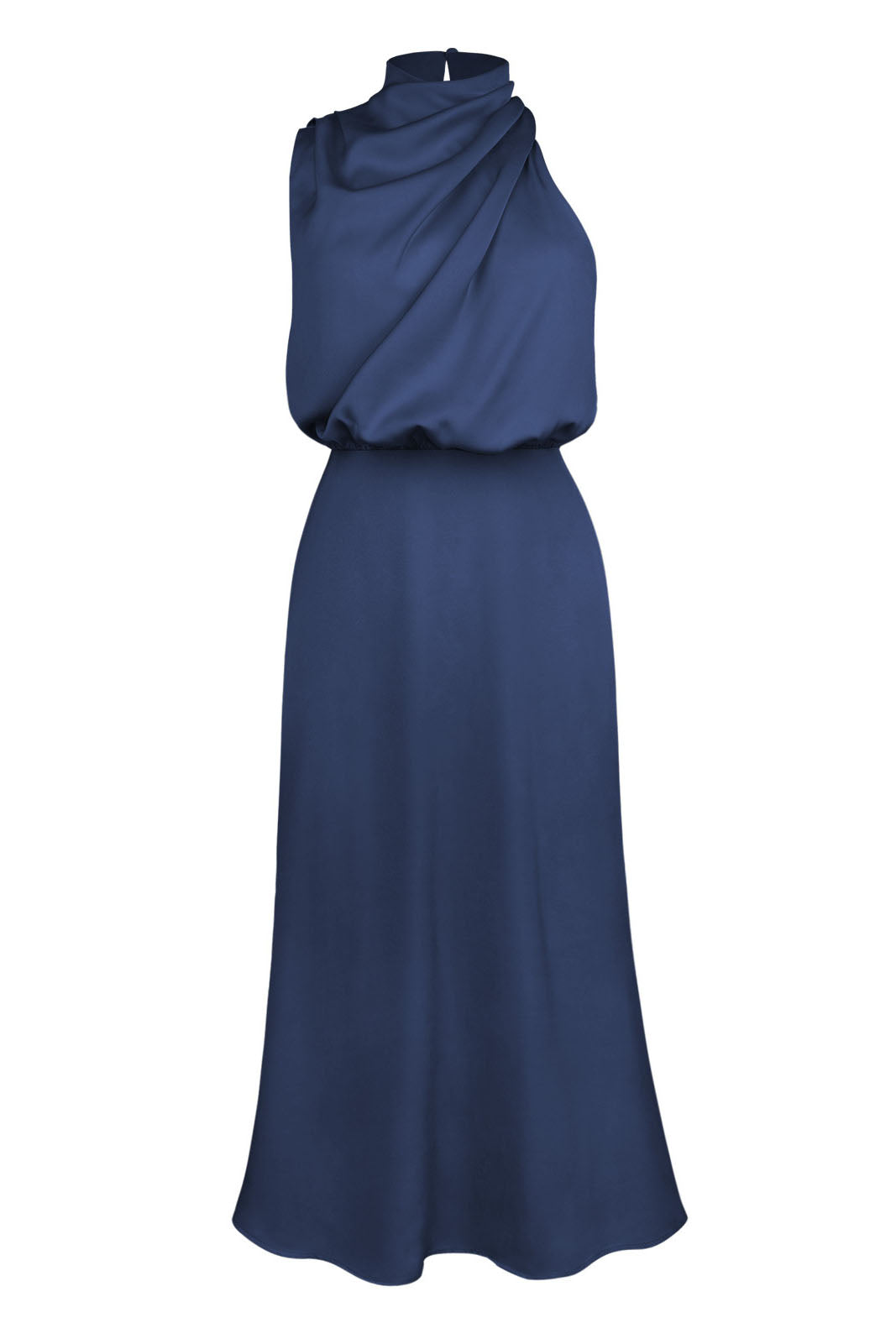Esther Maxi-Length Dress - Blue