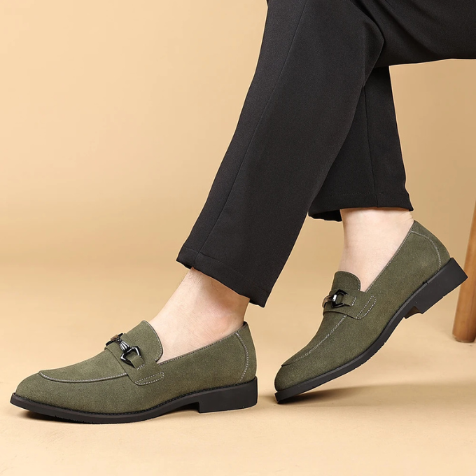 Refined Suede Loafers